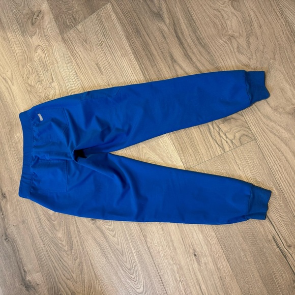 Figs - Royal Blue Zamora Small Jogger Scrub Pants - Picture 6 of 7